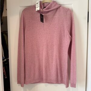 NWT 100% Cashmere Charter Club Luxury sweater, Size XL